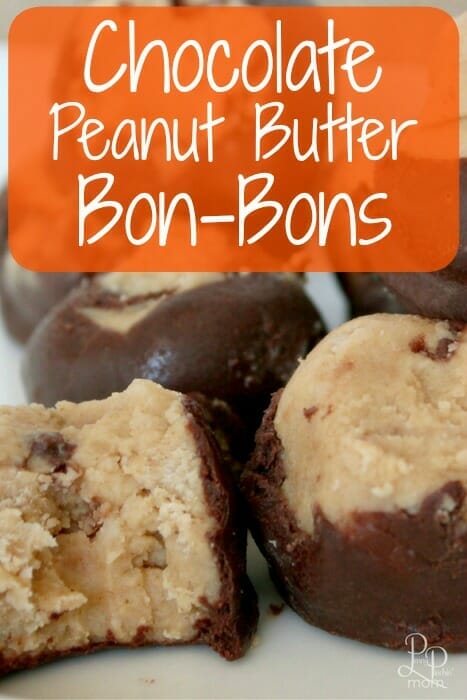 Super Easy Chocolate Peanut Butter Bon Bon Recipe