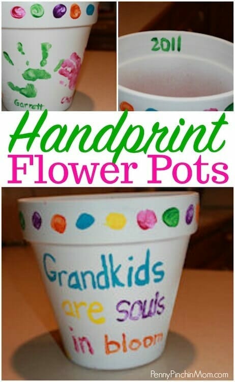 homemade gifts kids make with handprints