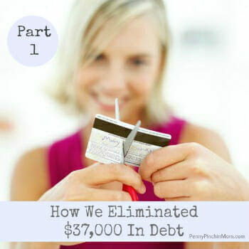 How We Eliminated Debt | www.pennypinchinmom.com  #debt #budget #expenses #finances