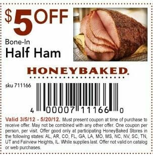 Honey Baked Ham Printable Coupons