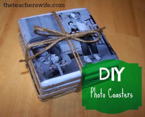 grandparents day gift ideas - photo coasters