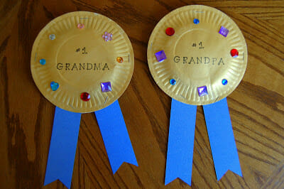 grandparents day gift idea - medals