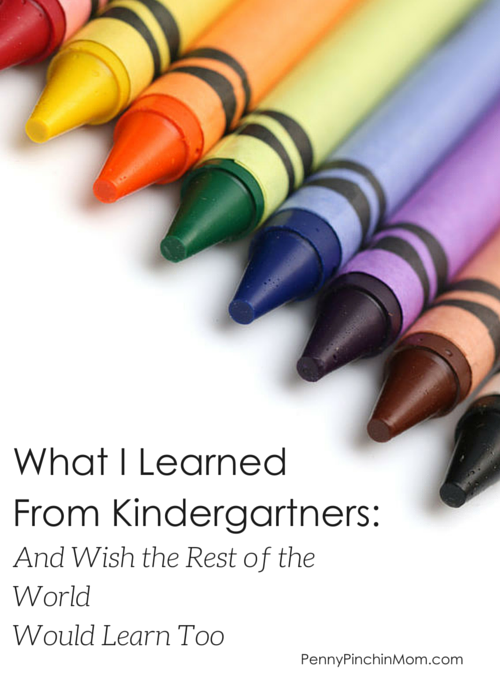 Kindergartners are often times smarter than adults. I followed a group of them one day and they taught me so much about how to be a better person. Why do we lose this when we grow up? Why doesn't the world follow what kindergartners do? Read the Lesson I Learned From Kindergartners