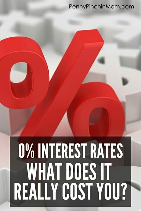 You might get a 0% rate on your loan....but what is that costing you? There is what is referred to as opportunity cost associated with this rate -- and something you need to consider!