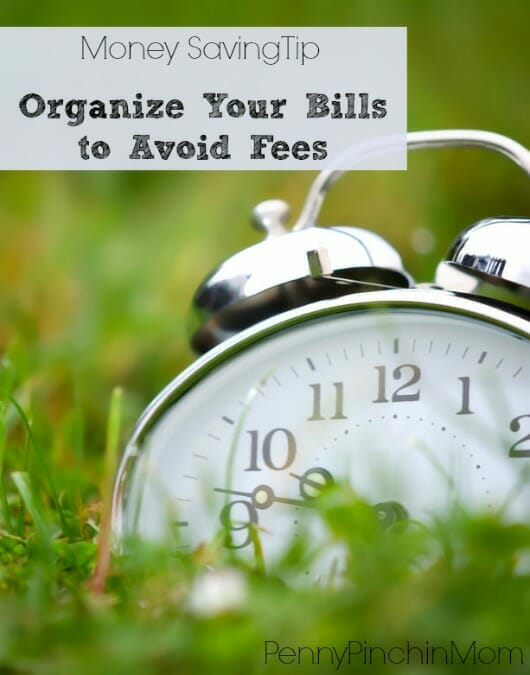 One of the simplest ways to save money is to pay your bills on time!  Late fees, shut-offs - those are not fun and just COST you more!  Follow some tips to get organized and never pay them late again!