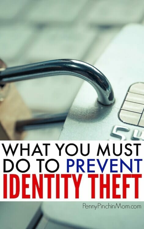 how to stop identity theft
