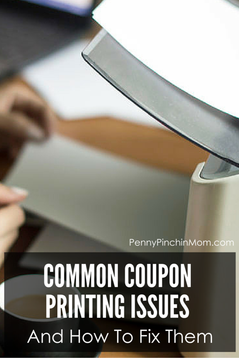 Many times there are issues when you try to print your coupons. It can be frustrating. This is a list of the most common issues and how you can deal with them.