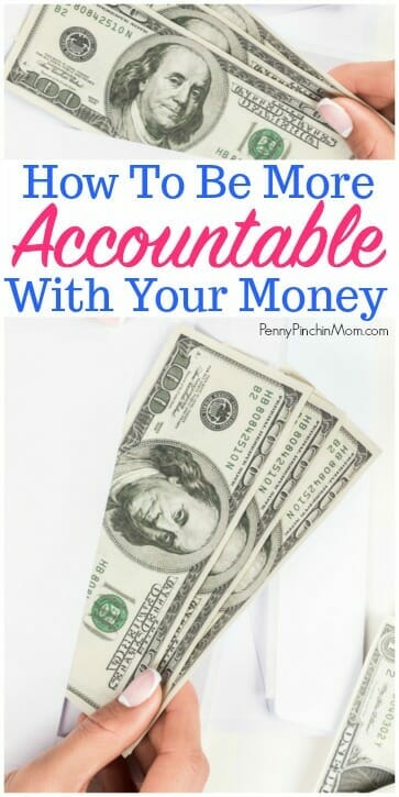 more accountable with your money