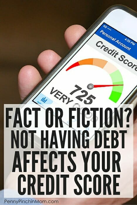 If you don't have debt, will it affect your credit score? We break this down for you and explain why you must have debt in order to have a good score (no way around it).
