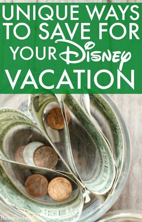 save money for Disney World