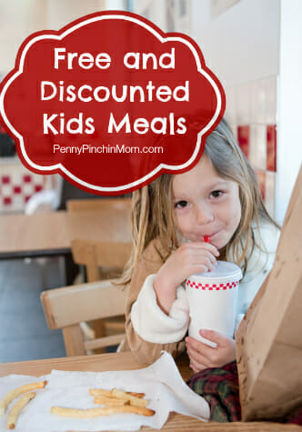 kids discounted and free meals | www.pennypinchinmom.com