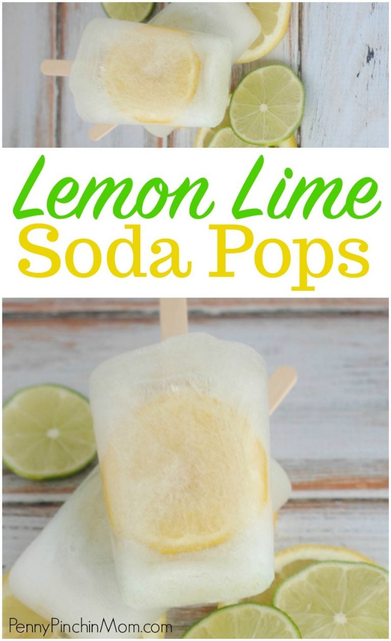 Lemon Lime Soda Pops