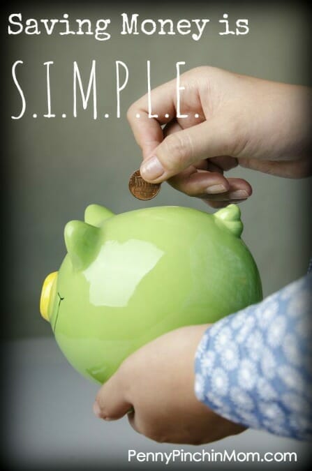 Love how she makes SIMPLE an acronym for saving money -- so smart!