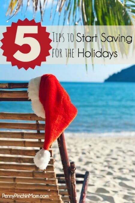 It is never too late to start saving for the holidays! We have five tips to help you start saving for the holidays -- now!!