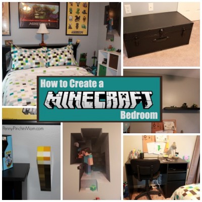 How To Create A Minecraft Bedroom - Penny Pinchin' Mom