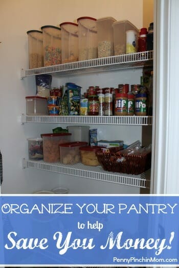 Did you know a messy pantry might actually be costing you money? Foods may spoil or expire more quickly as you can't find them -- or keep buying new and never eating up the old! Here are my tips you can follow to organize your own pantry in just a few hours - and help get onto the path of saving money!!! www.pennypinchinmom.com