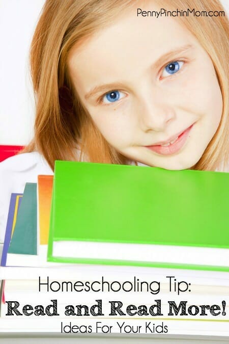 Get some great ideas on how to get your kids to read as part of your homeschooling routine - with ways they can get rewarded!