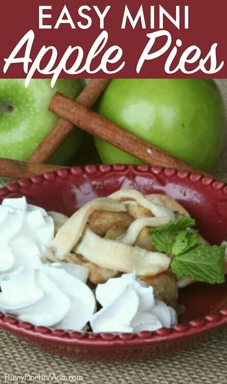 Simple mini apple pie recipe