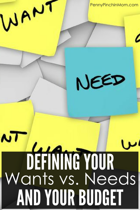Define your wants vs. needs and how to fit them into your budget