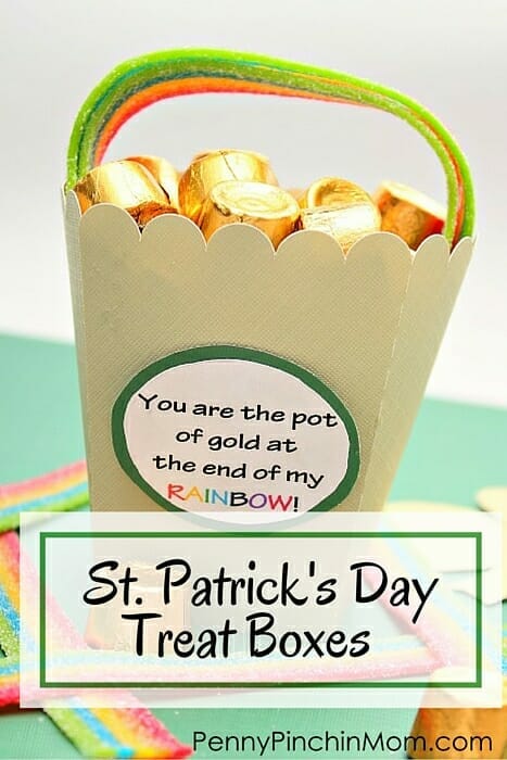 Easy and cute DIY!!! Make your very own St. Patrick's Day Treat Boxes with your Silhouette!!