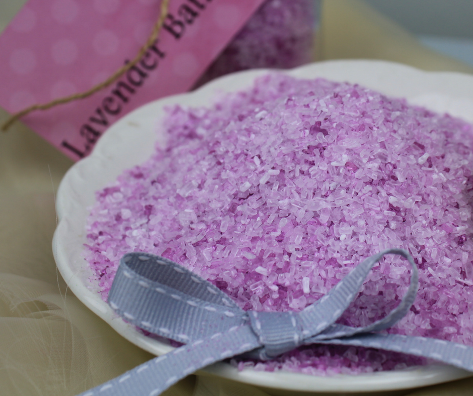 DIY Lavender Bath Salts