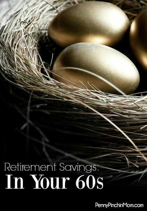 Saving for Retirement In Your 60s. You might think it is too late -- but it isn't! Get tips to set money back for retirement in your 60s!!