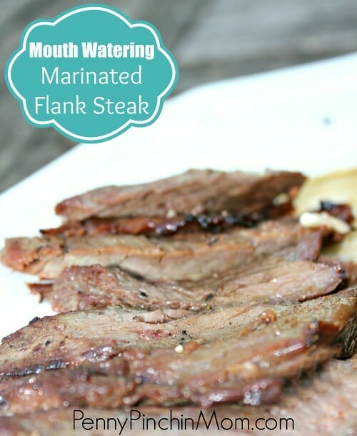 Flank Steak can often be dry and chewy...but not this recipe!!  Once you make this mouth watering flank steak, you will never make it any other way again!!