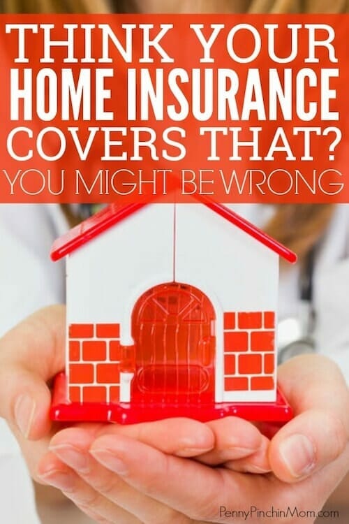 things not covered by home insurance