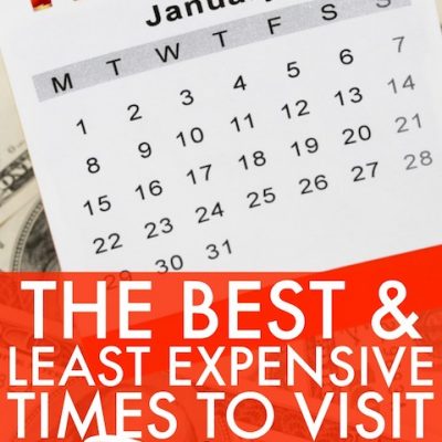 The Best (Least Expensive) Times to Go to Disney World