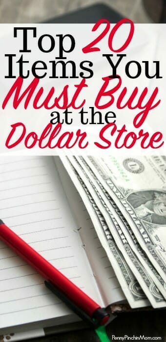 20 items you must buy at the Dollar Store
