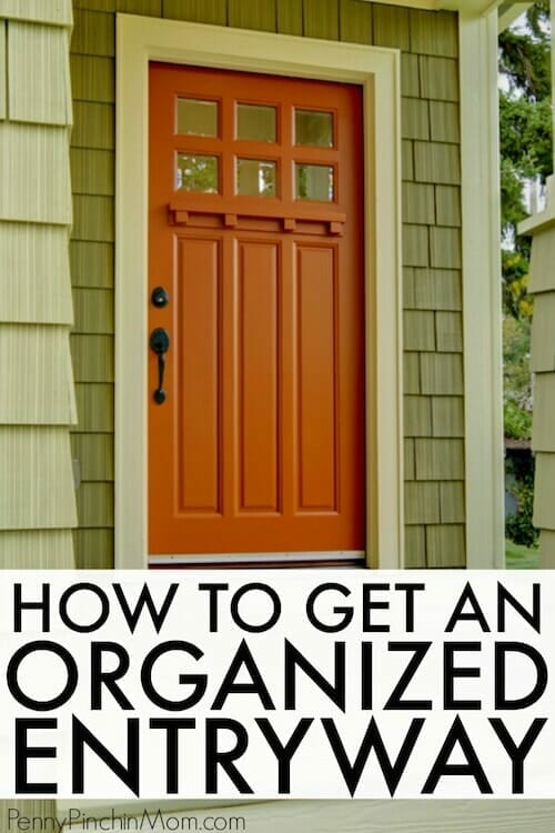 how to organize your entryway