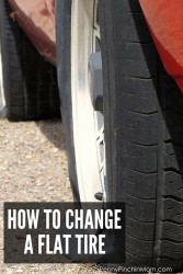 How To Change A Flat Tire - Penny Pinchin' Mom