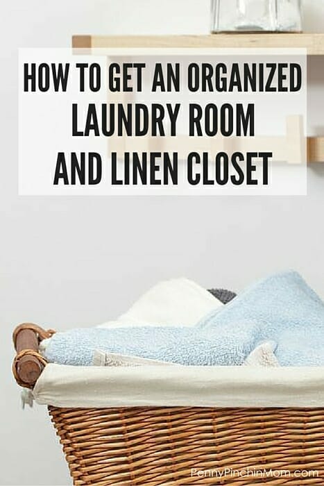 How to Organize the Laundry Room and Linen Closet