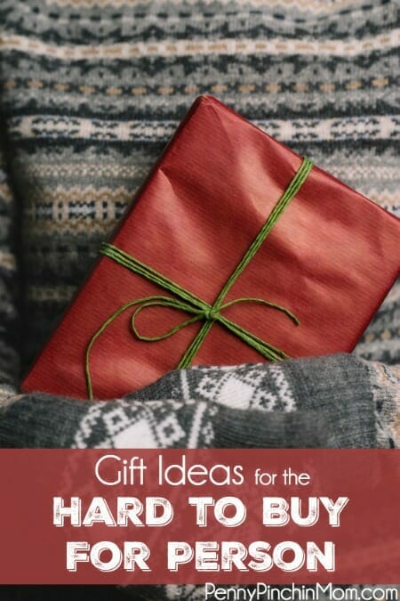Gift ideas for the hard to buy for person on your list