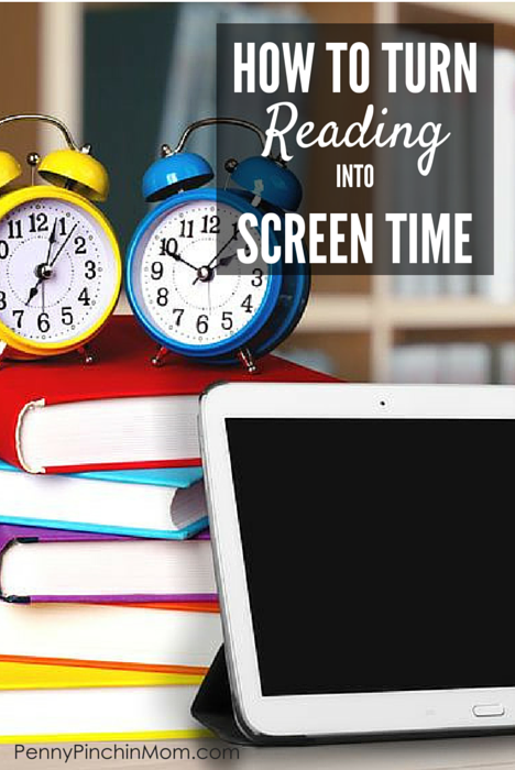 Do you find your kids spend too much time on the tablet and not enough actually reading? Check out this great idea on how to turn that around -- and make them WANT to read more!