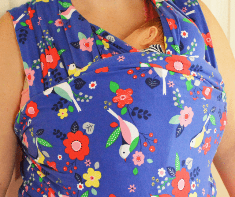 DIY Moby Wrap (How To Make A NoSew Baby Wrap) Penny Pinchin' Mom