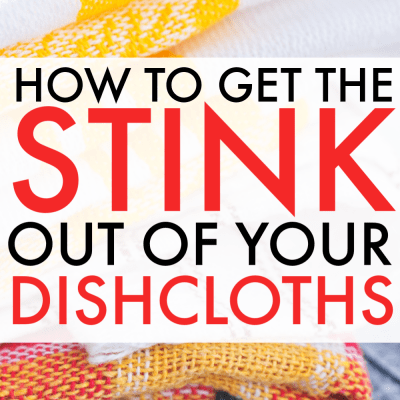 Keep Dishrags and Towels from Smelling + How to Remove Odors