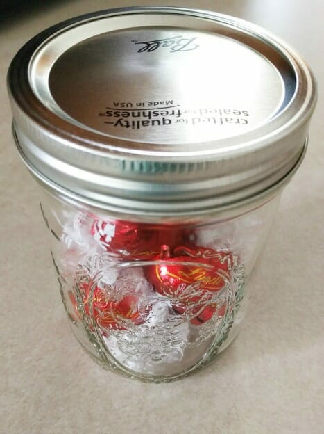 Graduation Cap Candy Jar - simple graduation gift idea