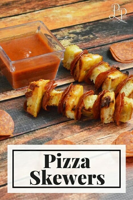 Pizza Skewers are fun to make - the kids will love them for lunch this summer!