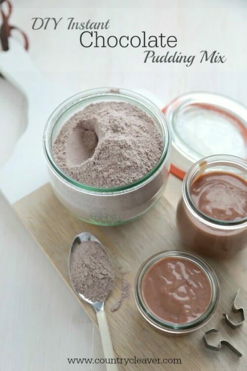 Homemade Instant Chocolate Pudding Mix