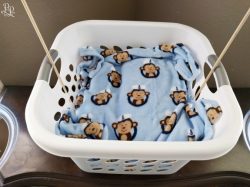 Baby Shower Laundry Basket Gift Idea - Penny Pinchin' Mom