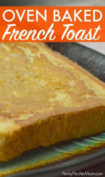 make french toast in the oven