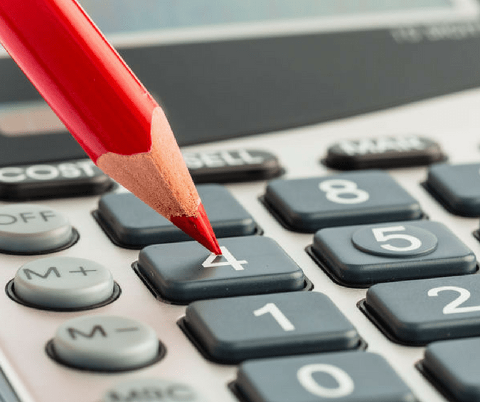 what to do when your budget does not work - calculator and pencil doing the math