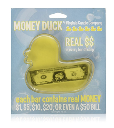 money duck inexpensive white elephant gift ideas