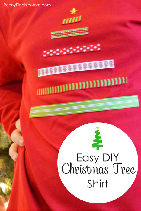 Easy DIY Christmas Tree Shirt