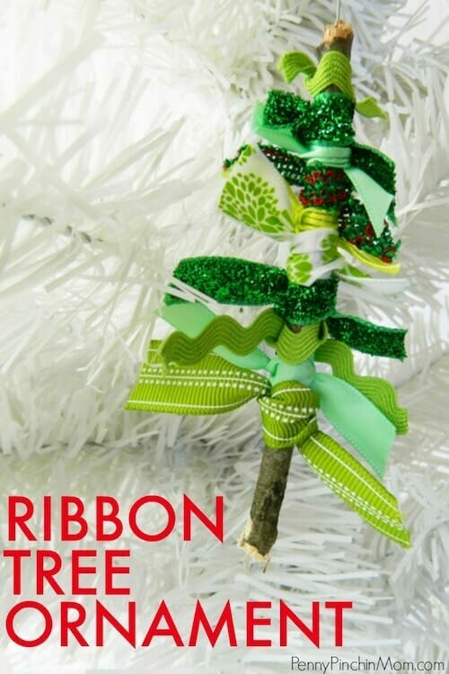 tree ribbon ornament