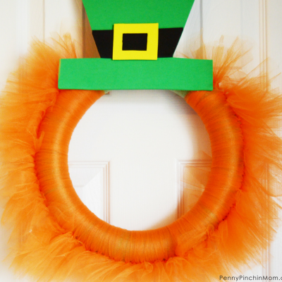 St. Patrick’s Day Leprechaun Wreath