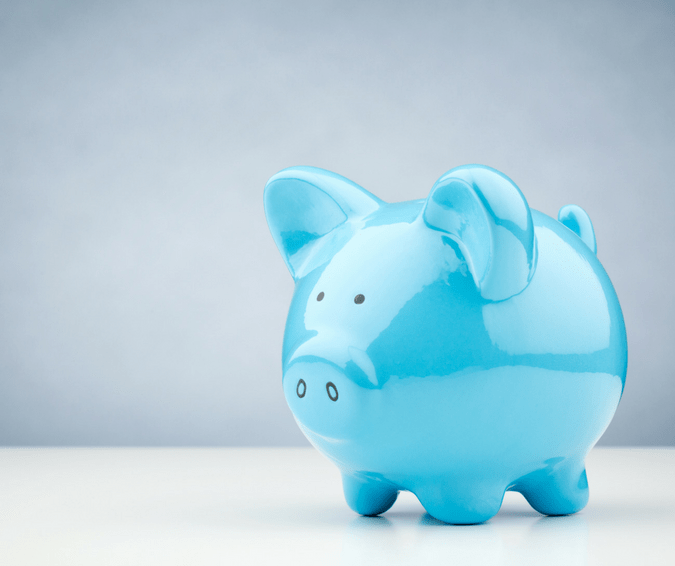 piggy bank saving money concept