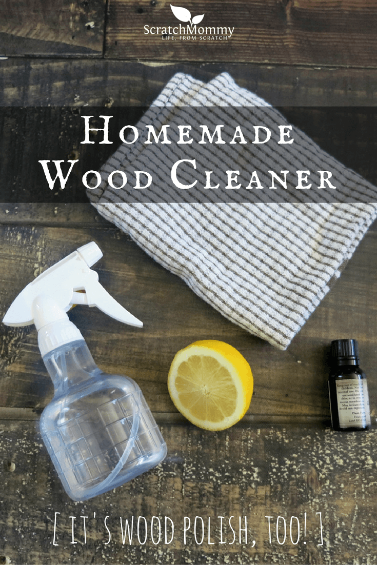 Natural cleaner for wood