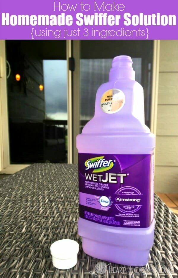 Natural cleaner homemade swiffer solution